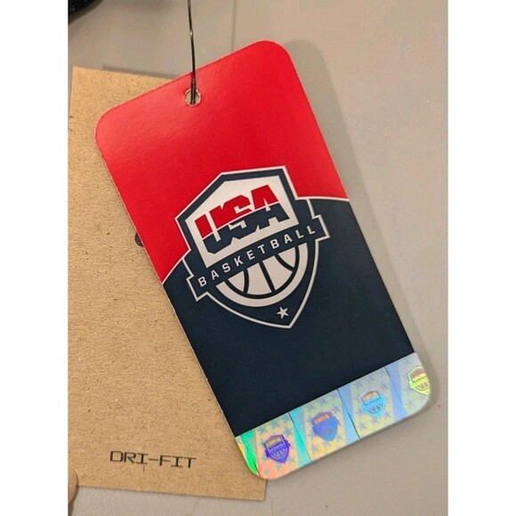 Nike Team USA 50th Anniversary 2024 Olympics Navy Gold Sample Jersey  L, 2XL - Picture 5 of 8